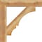 Ekena Millwork Balboa Block Rough Sawn Bracket, Western Red Cedar, 4"W x 26"D x 26"H BKT04X26X26BOA05RWR - alternate 4